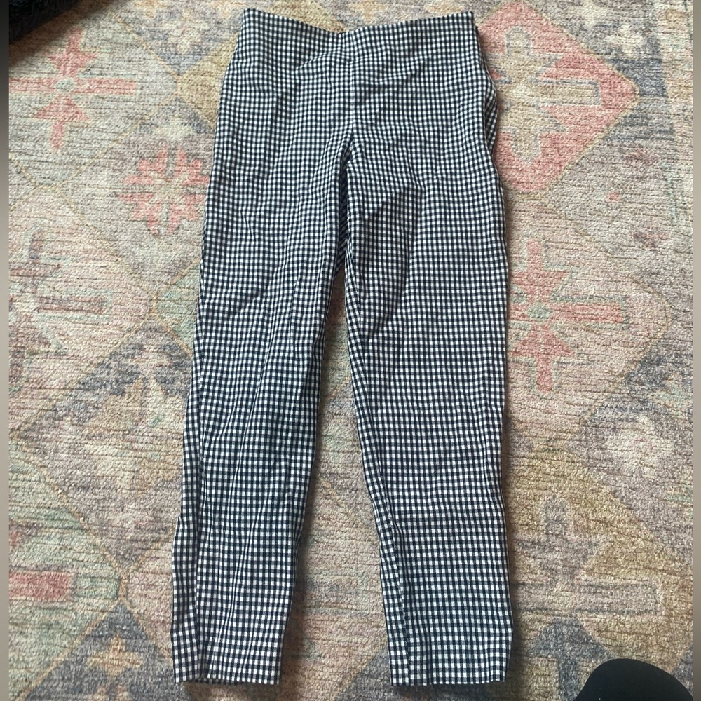 H&M Plaid Stretch Pants